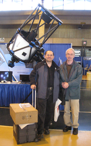 Haldun Menali and John O'Neill sharing a (Planewave) dream.